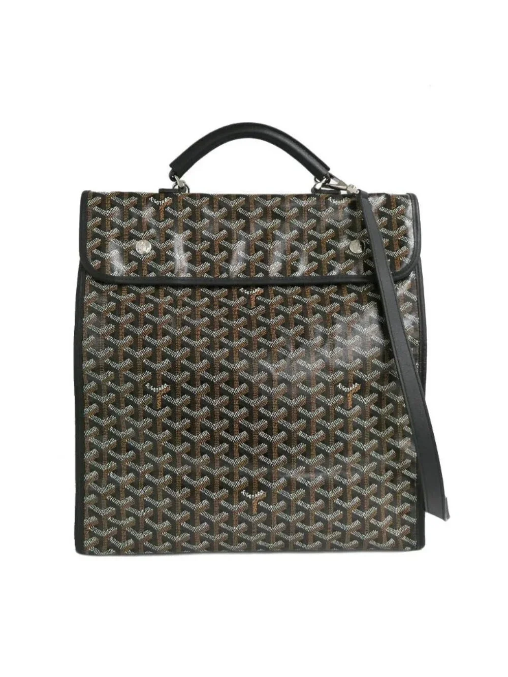 Goyard Saint Leger Backpack Handbag 2-Way Black